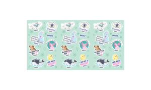 Image of Animal Rights Stickers from PETA2
