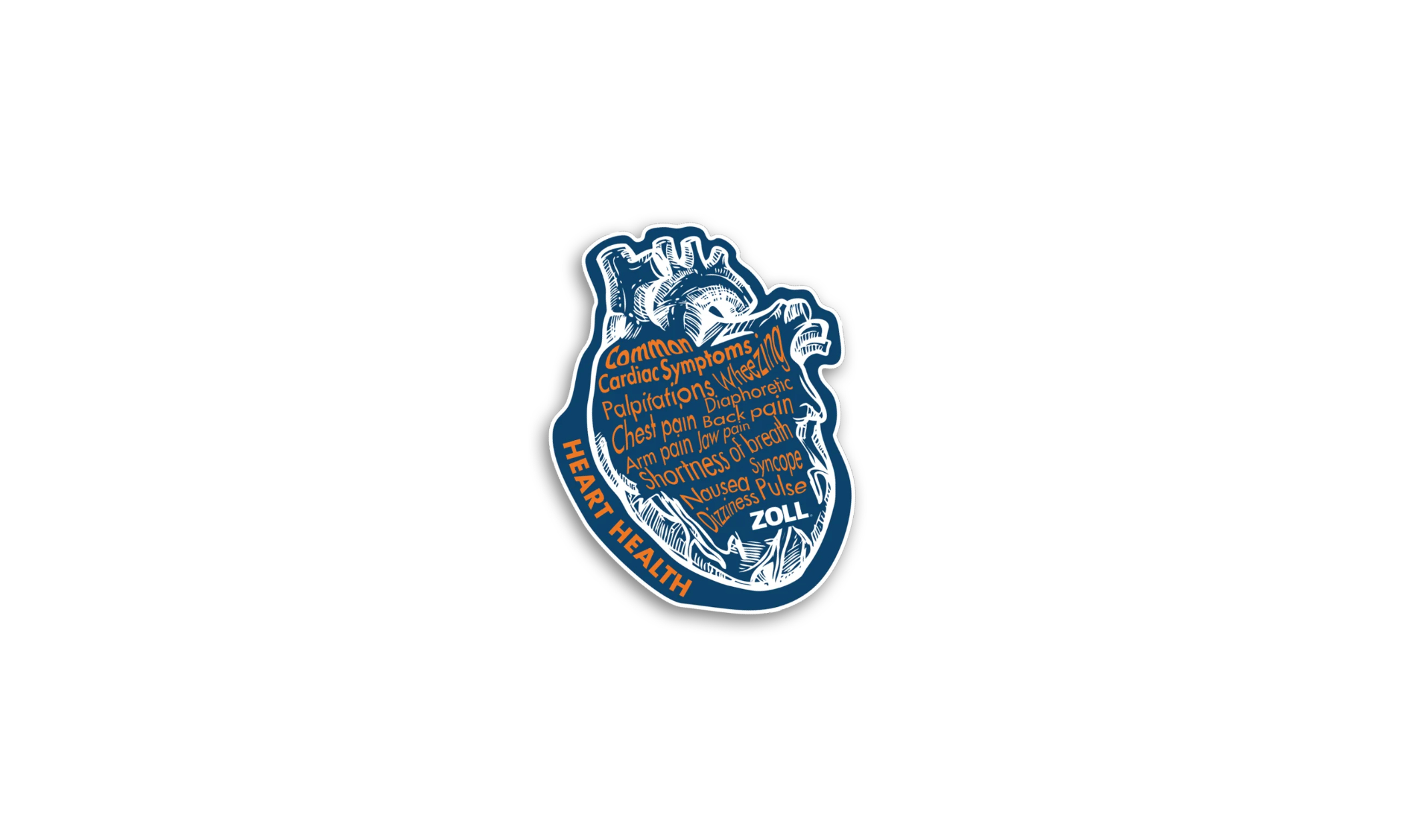 Image of the heart sticker