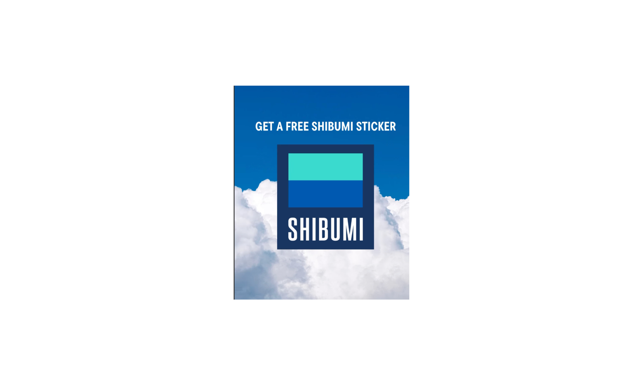 Image of the Shibumi sticker