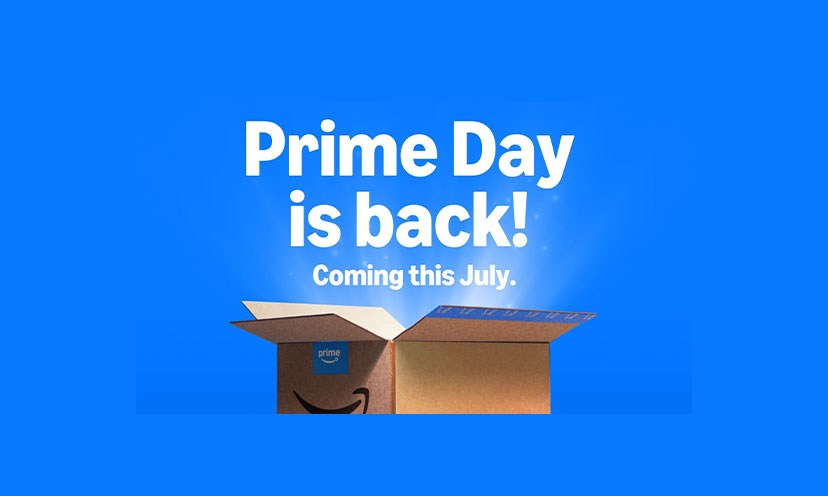 Graphic teasing the dates for Prime Days from Amazon