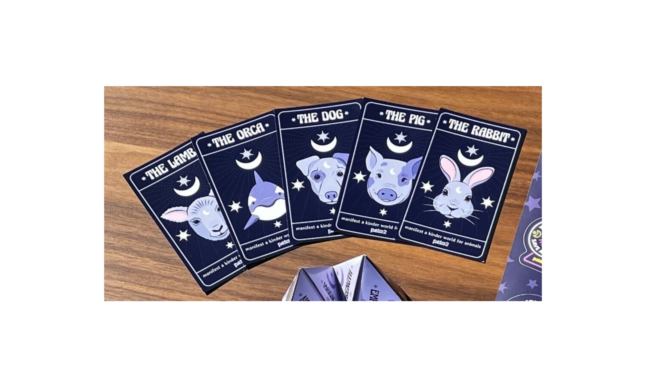 Image of Oracle Cards from PETA2