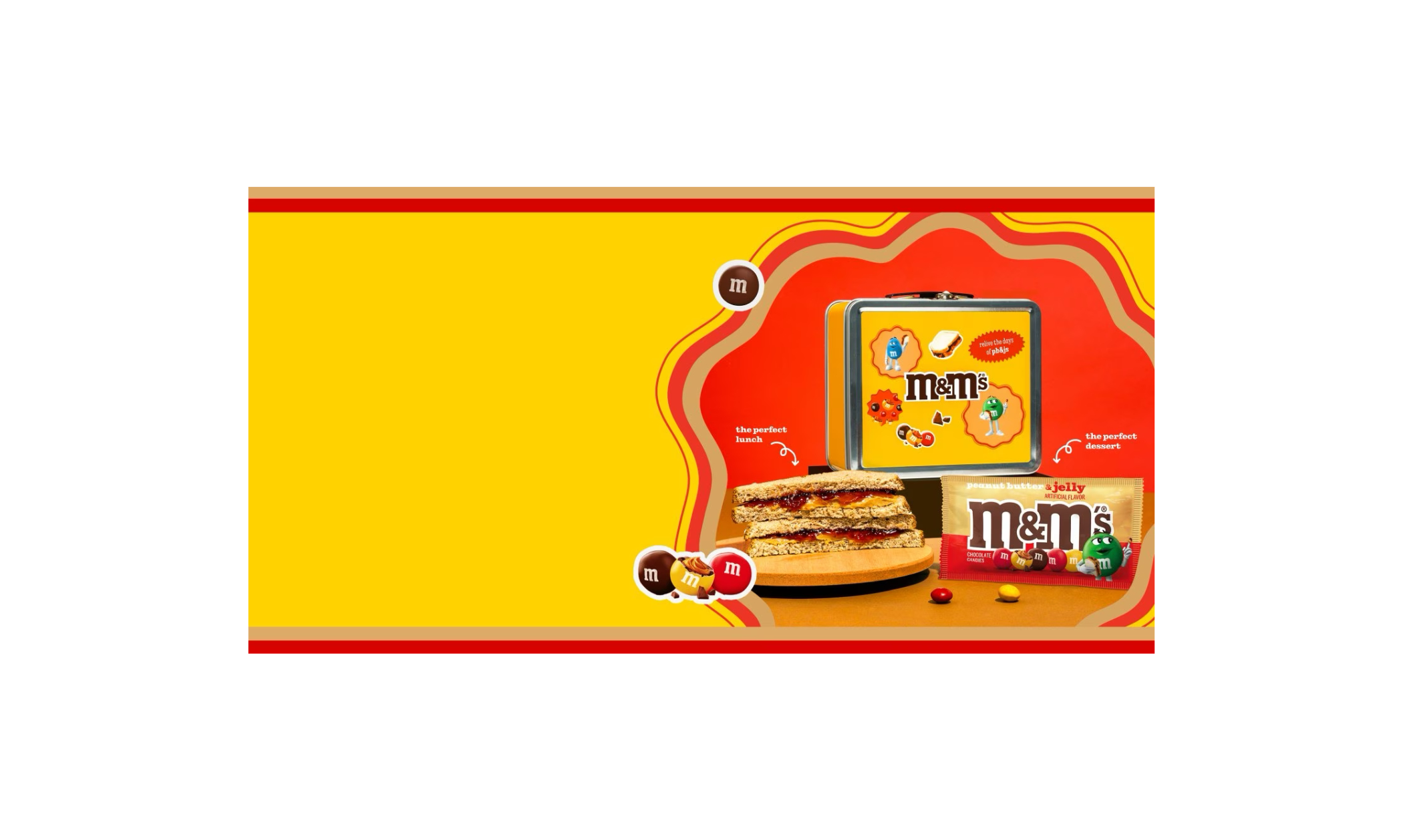 Image of PB&J Packed Lunch from M&M’s