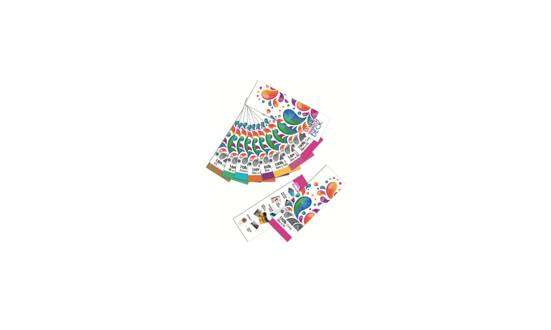 Image of Paper Swatch Deck from Bargain Printing