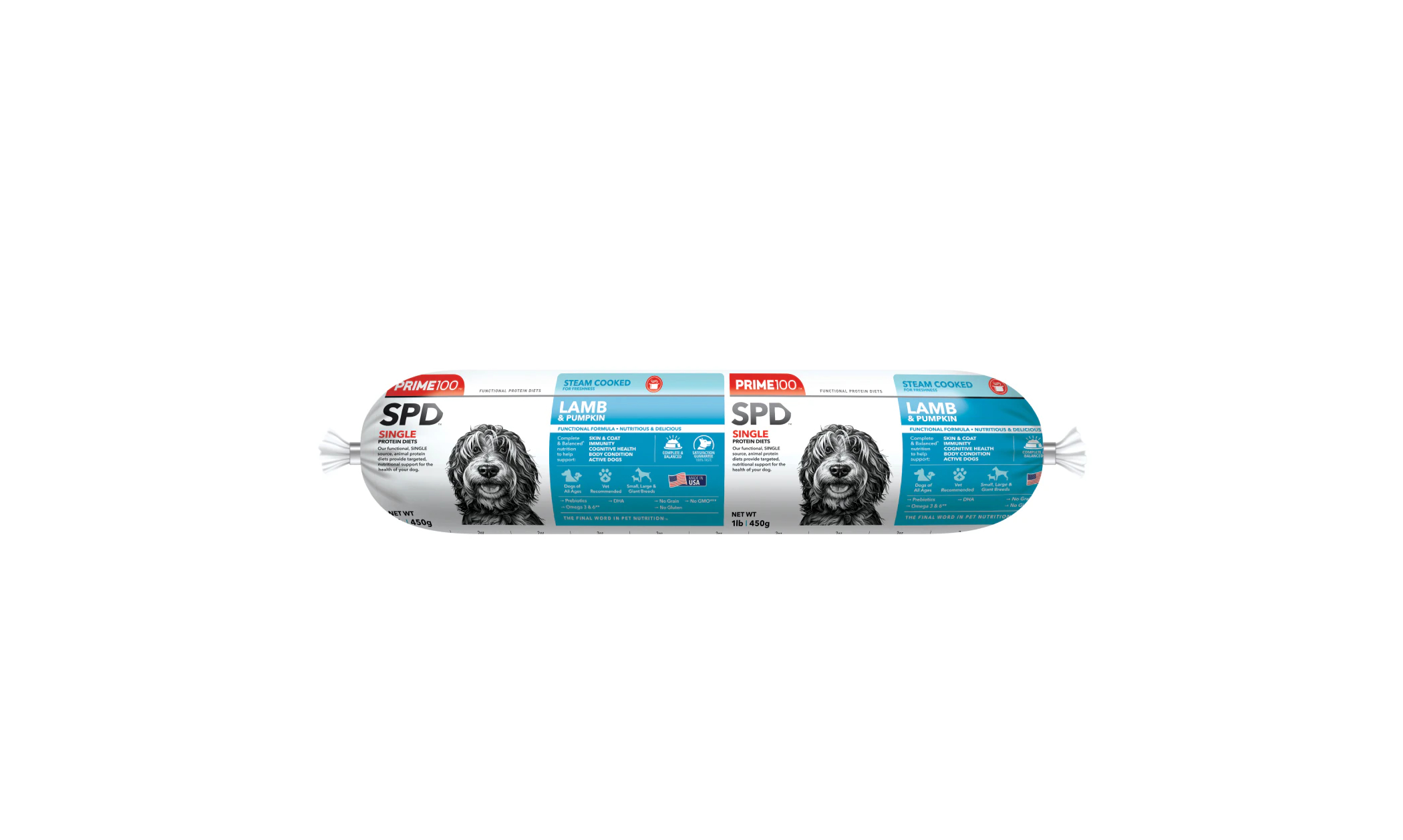 Image of the dog food roll