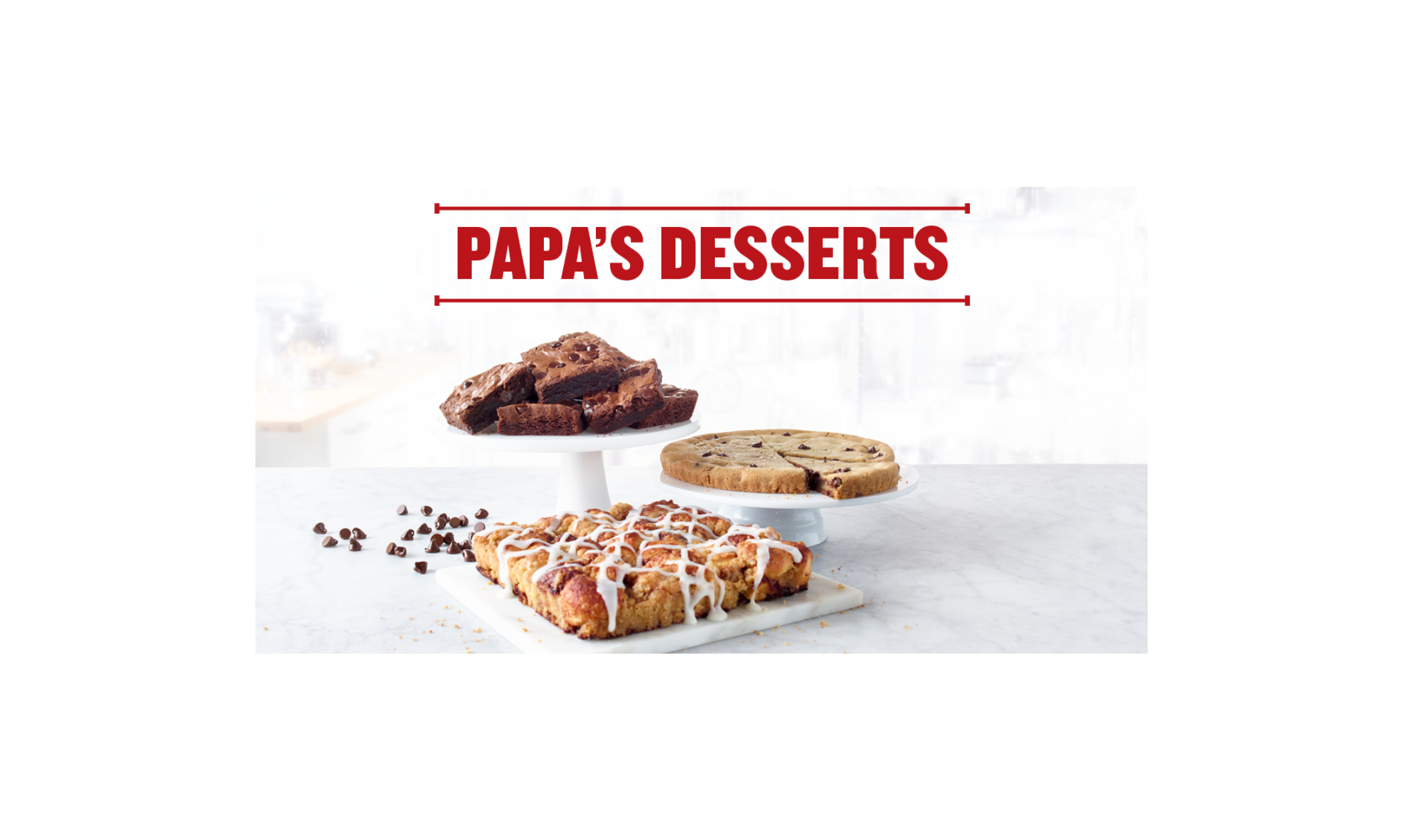 Image of Papa John's desserts