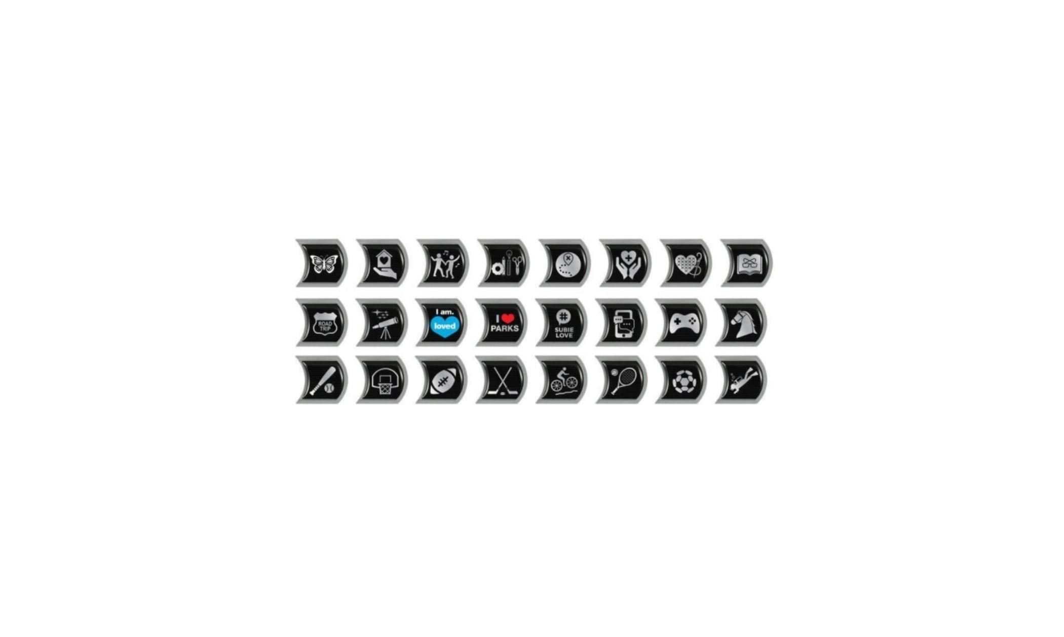 Image of Badges from Subaru