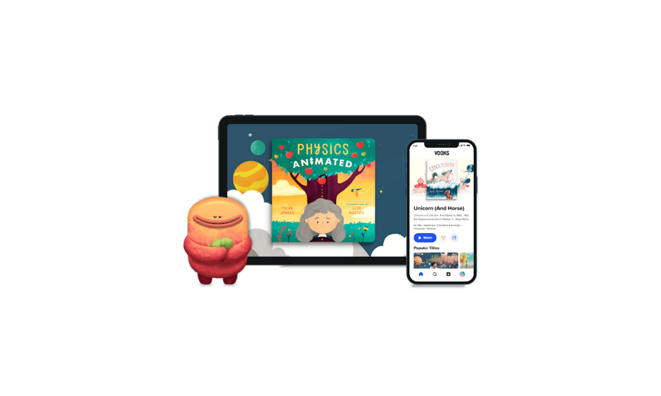 Image of the Vooks platform