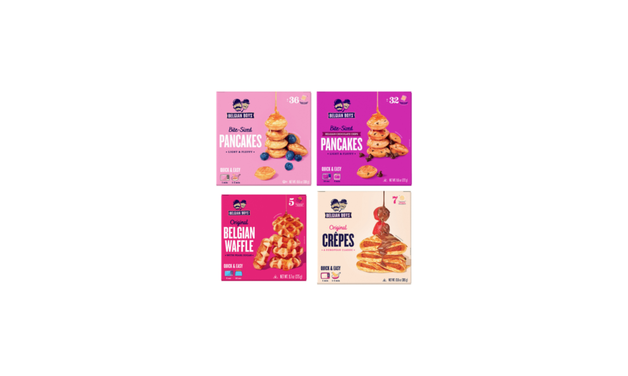 Image of Belgian Boys breakfasts