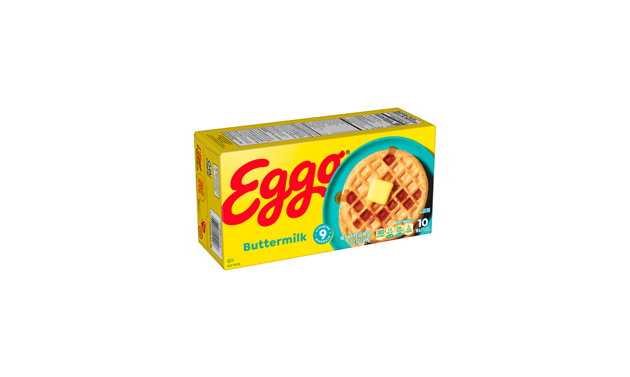 Image of a box of Eggo Waffles