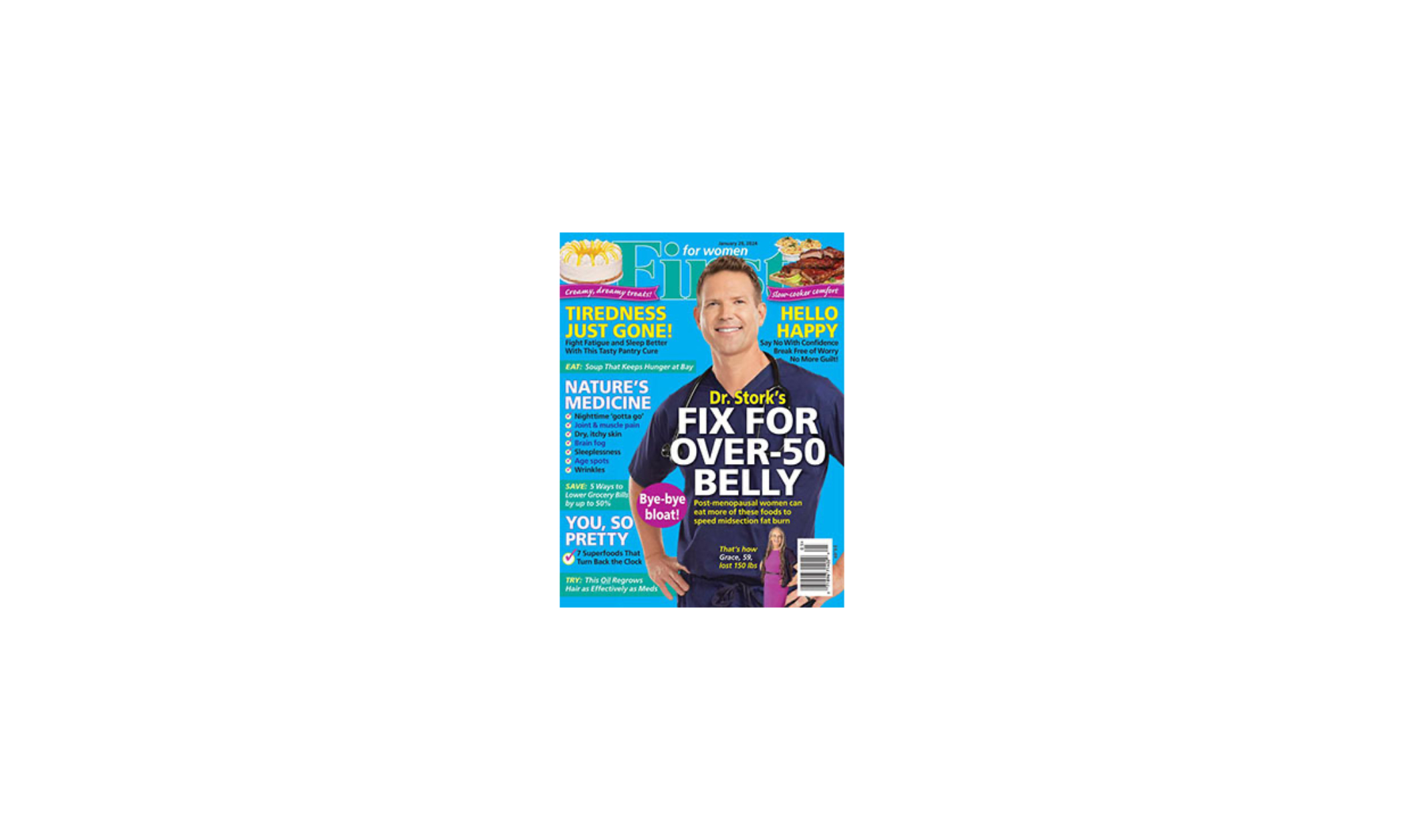 Image of cover of First for Women Magazine