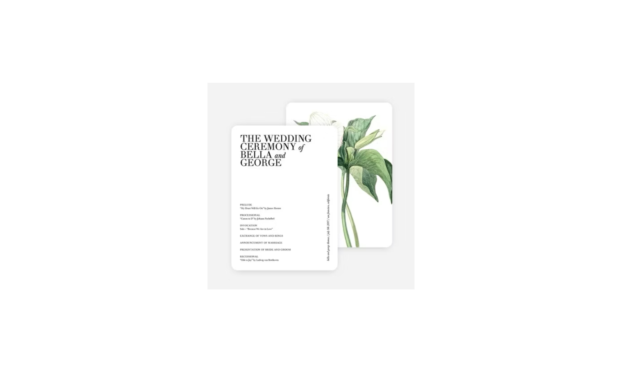 Image of Paper Culture invitation sample
