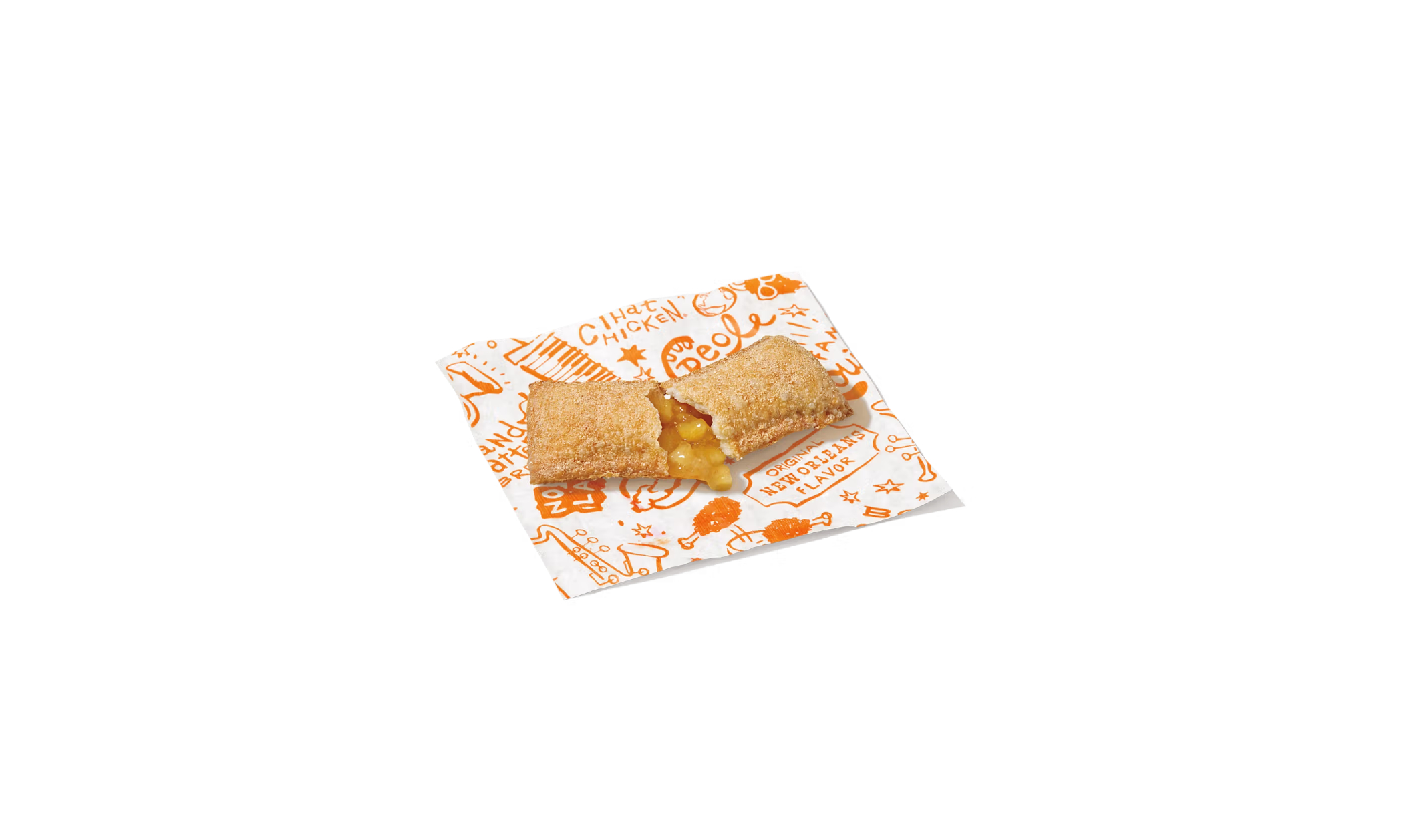 Image of cinnamon apple pie from Popeyes
